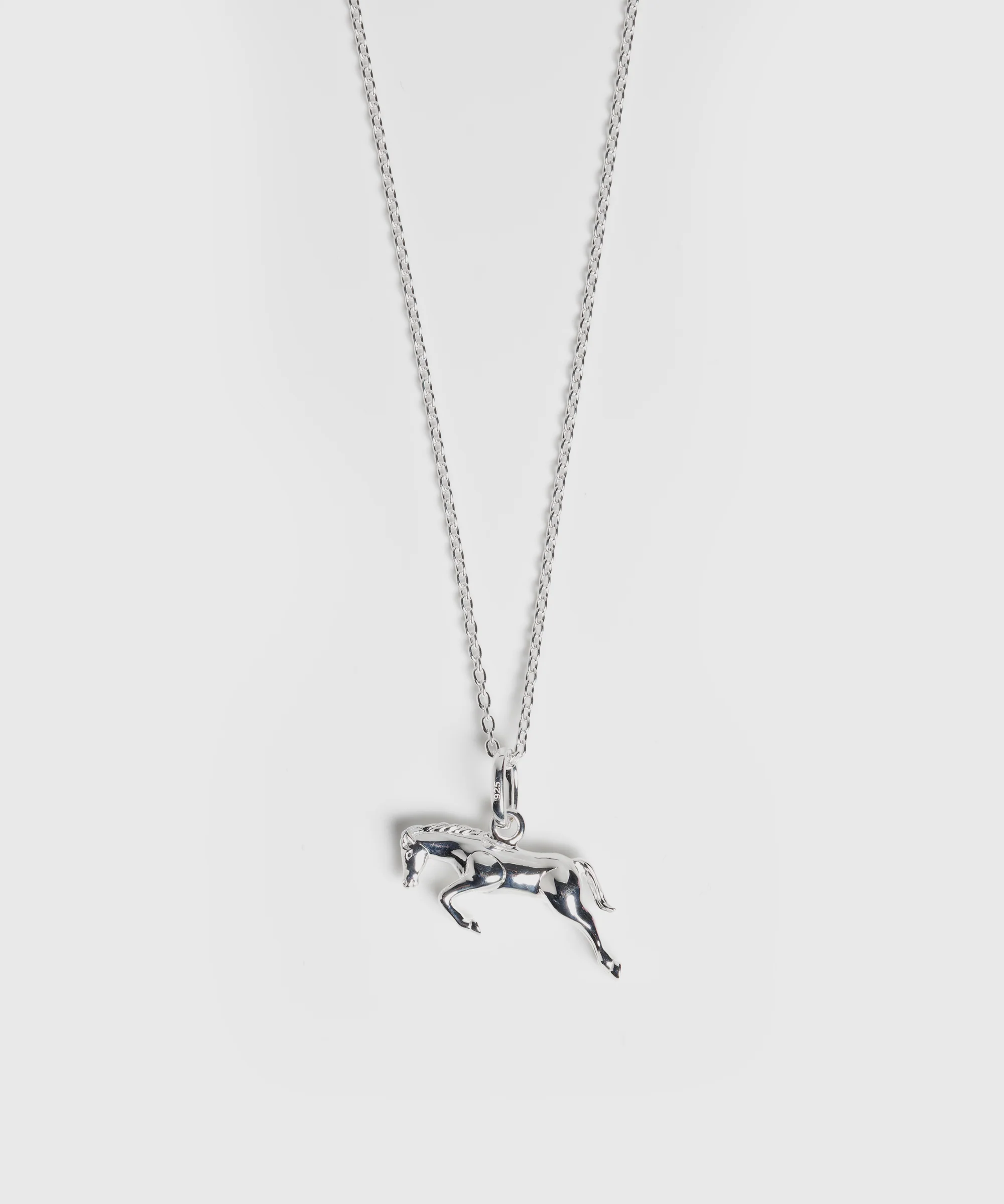 Jumping Horse Charm Necklace - Image 2