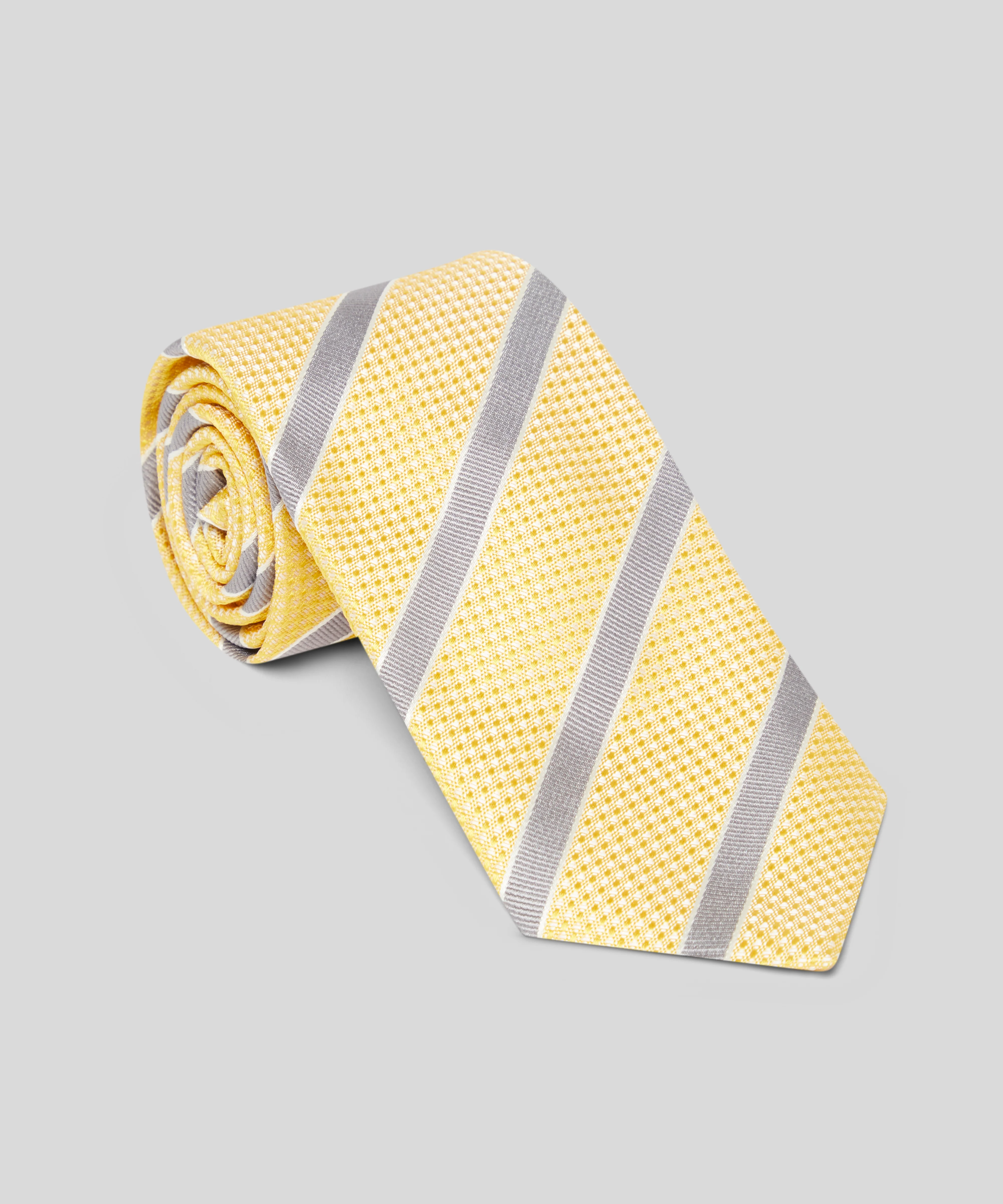 Goodwood Textured Silk Tie - Image 6