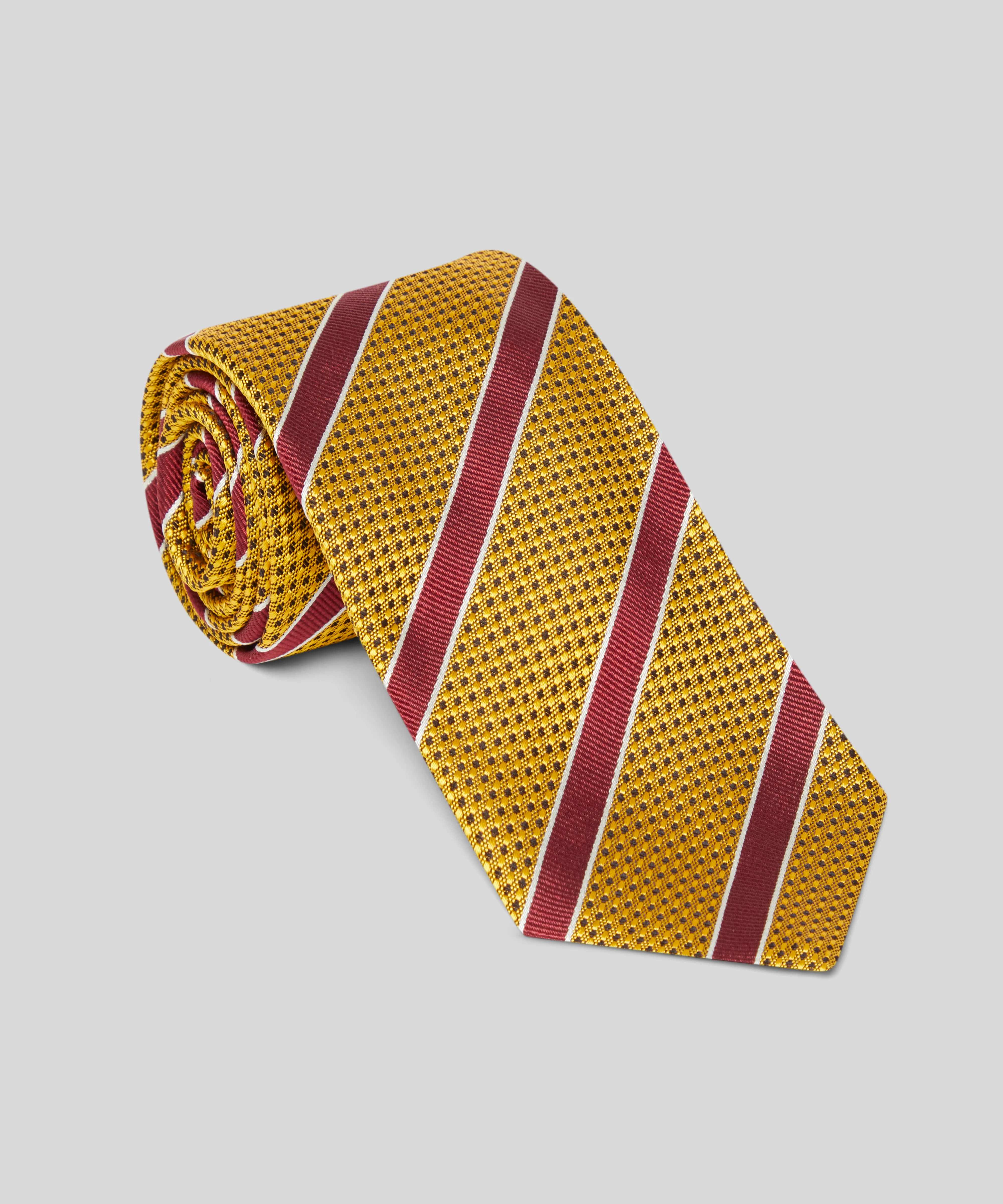 Goodwood Textured Silk Tie - Image 7