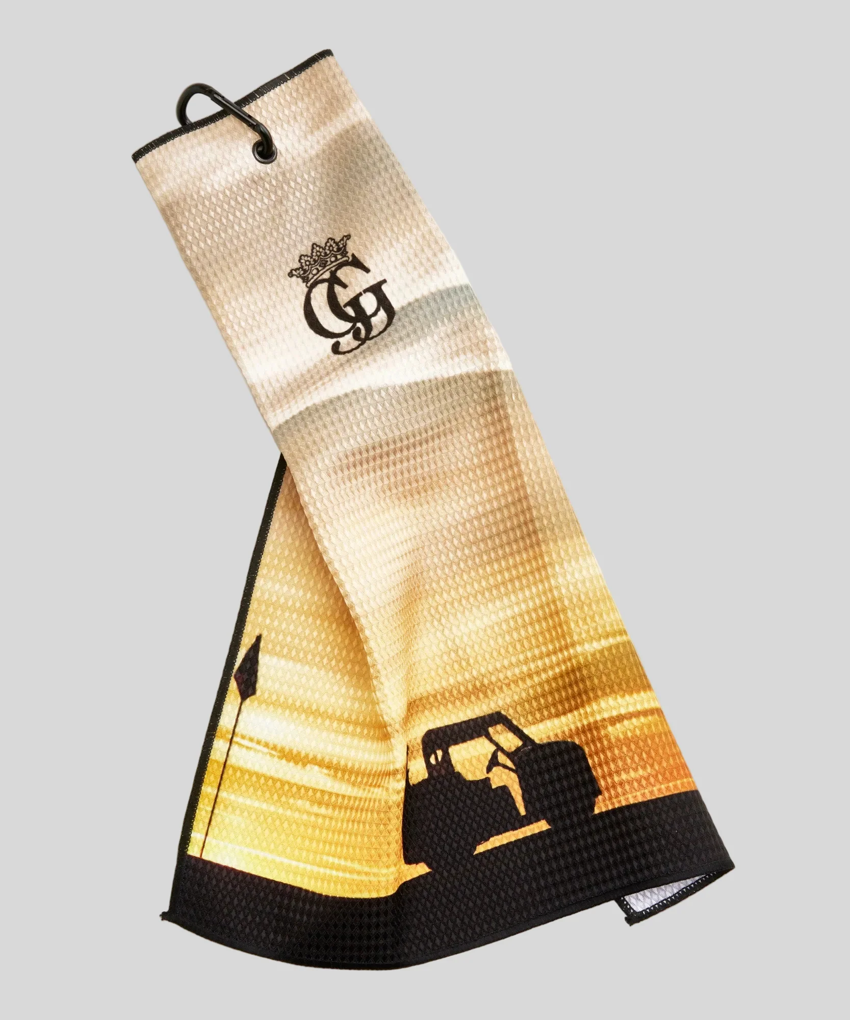 Goodwood Golf Tri-fold Cart Towel - Sunset