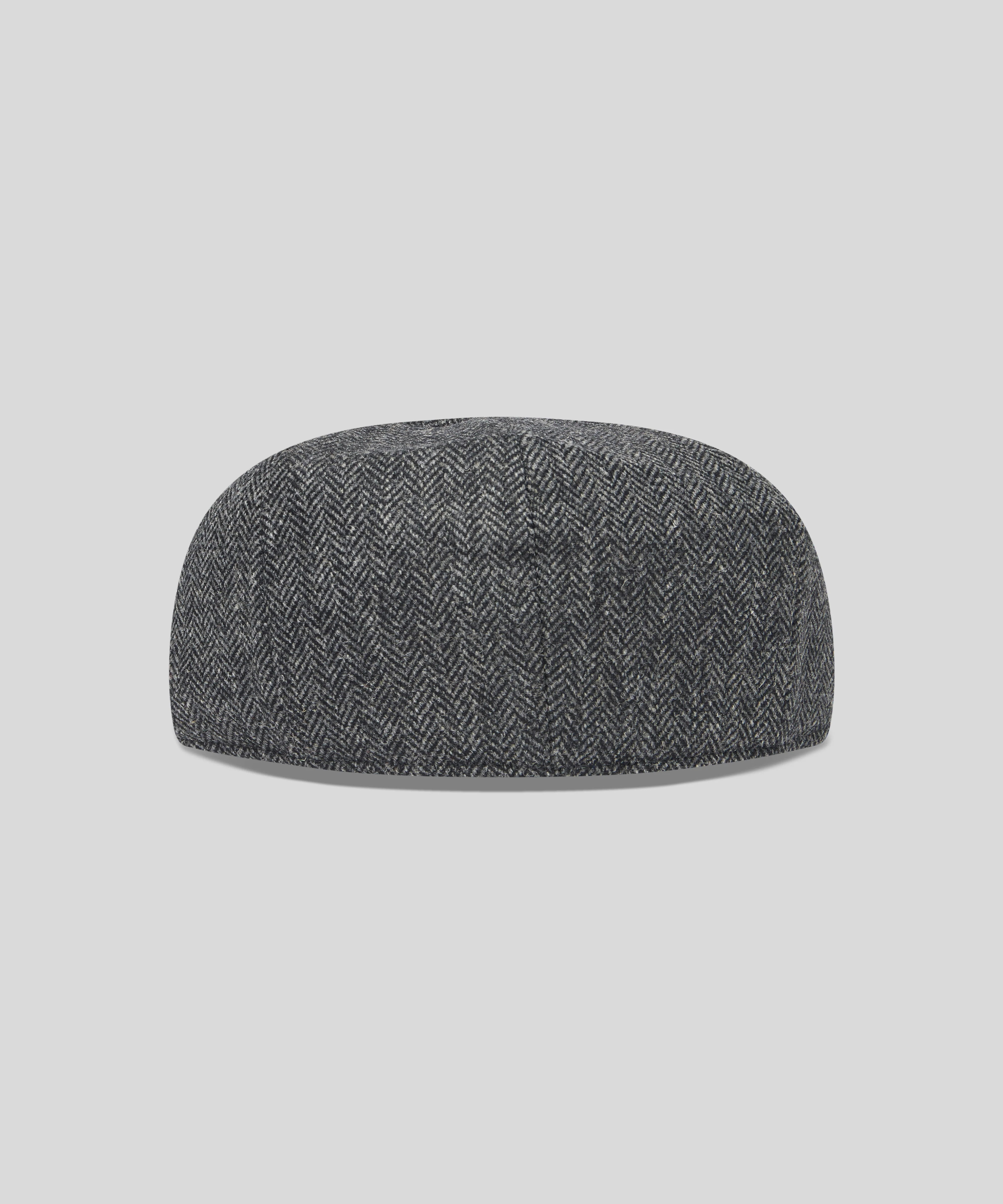 Goodwood Tweed Baker Boy - Grey - Image 2